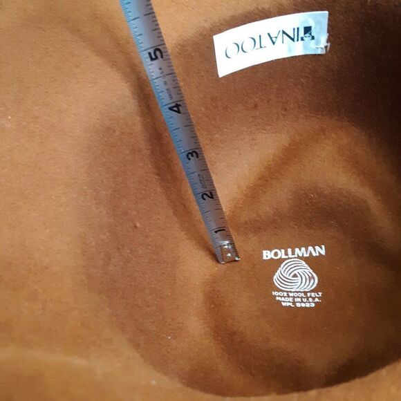 Vintage Bollman Hat Co. Women\'s Vintage 100% Wool Brown Hat main image 9
